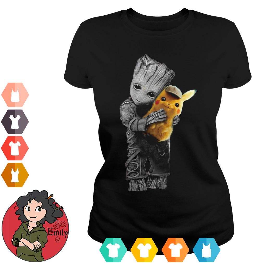 Baby Yoda And Baby Groot Hug Cincinnati Bengals Shirt