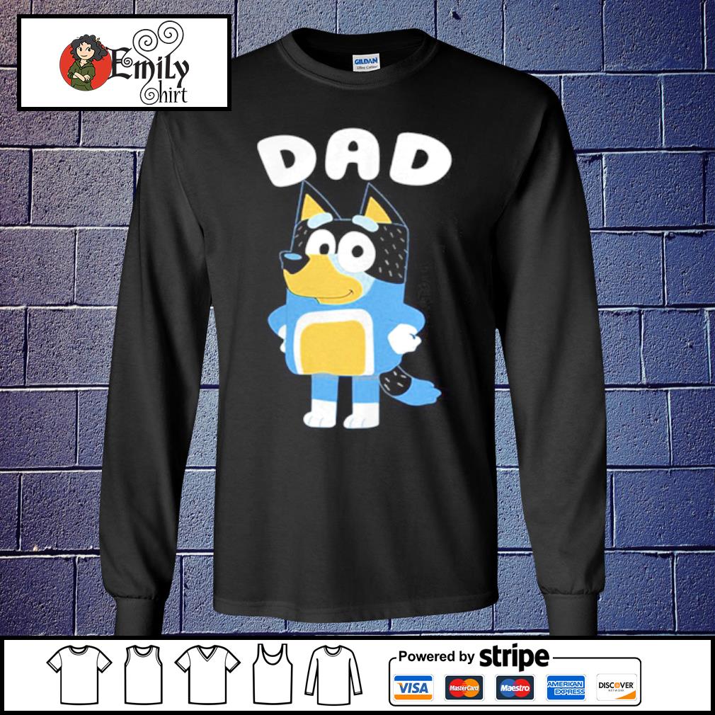 Bluey Dad Long Sleeve T-Shirt Adult