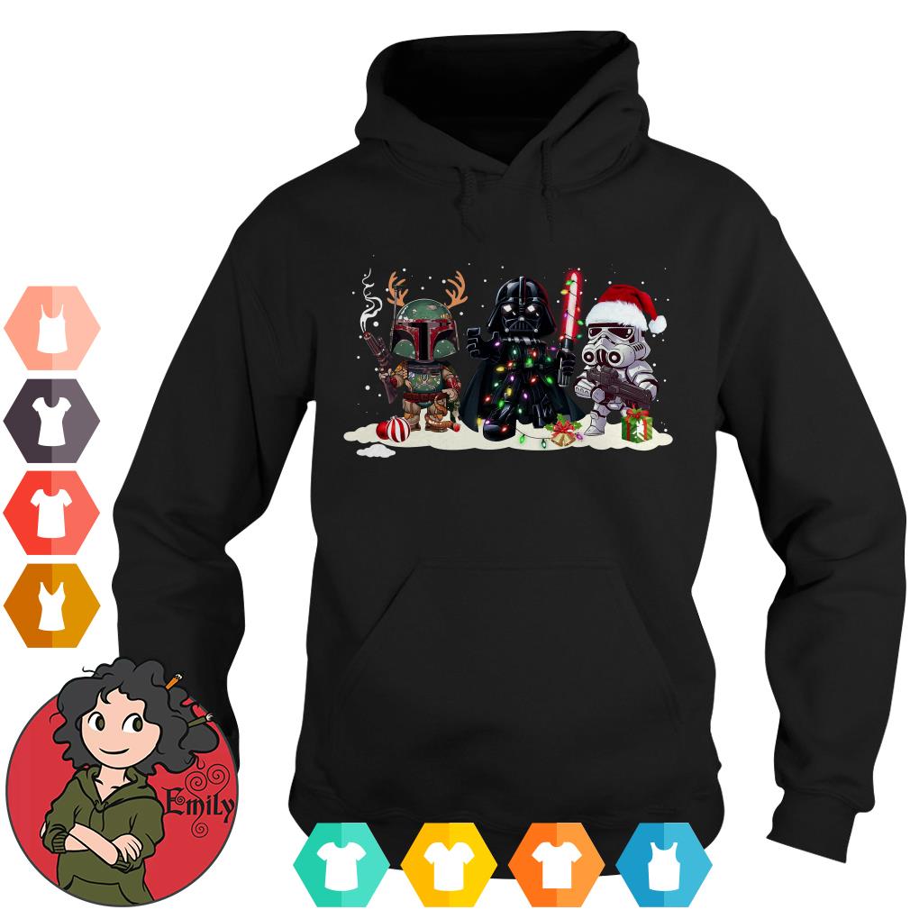 boba fett christmas shirt