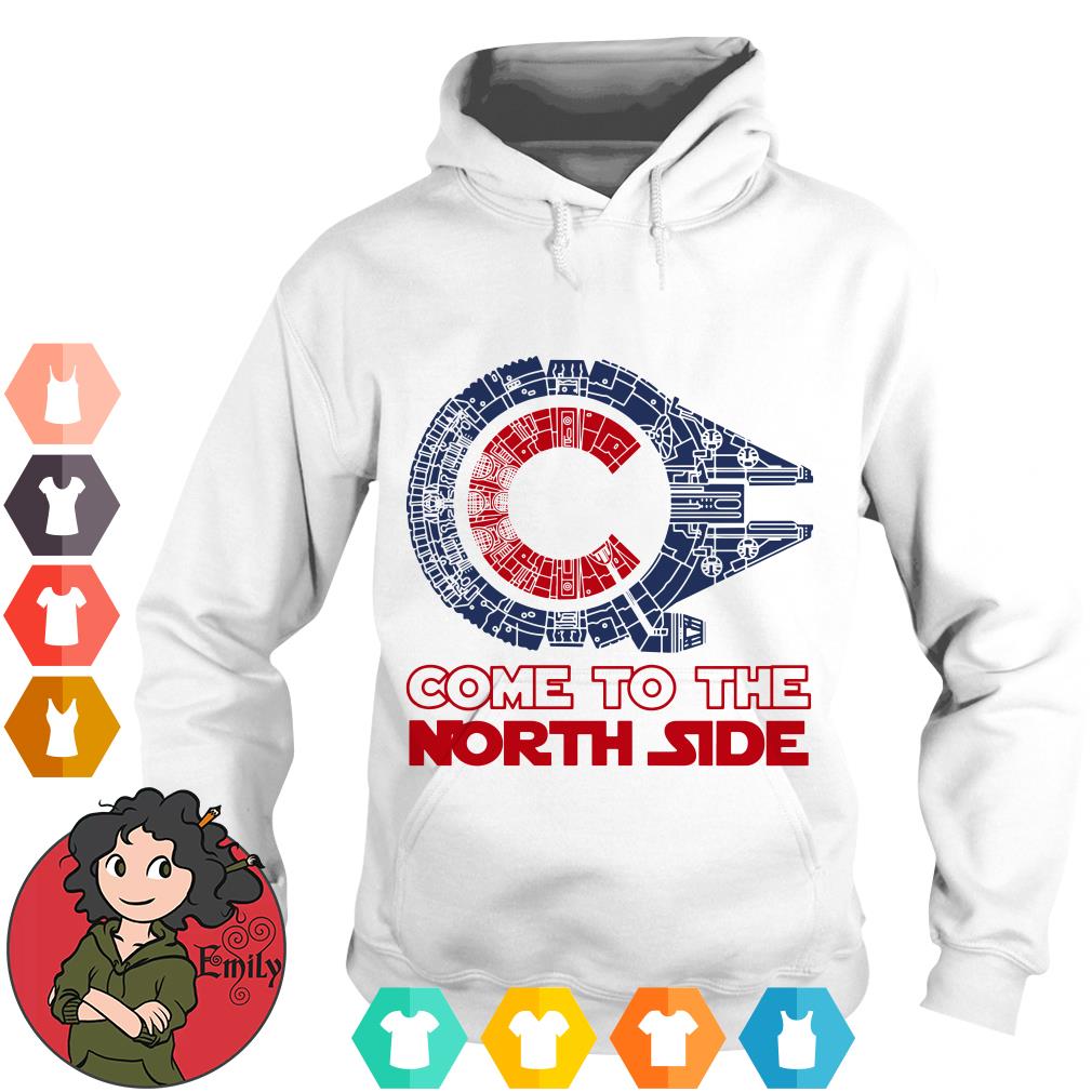 Come to the North side Star Wars Millennium Falcon Chicago Cubs shirt –  Emilytees – Shop trending shirts in the USA – Emilytees Fashion LLC – Store   Collection Home Page Sports