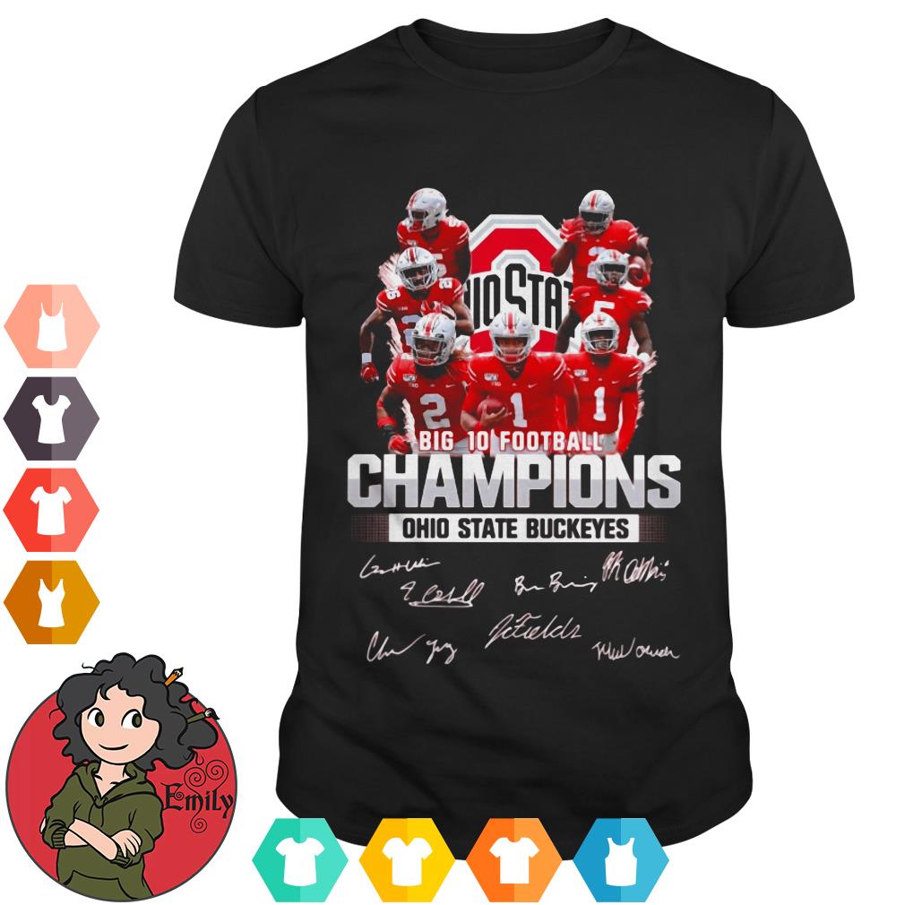 Ohio state big 10 championship sales shirts