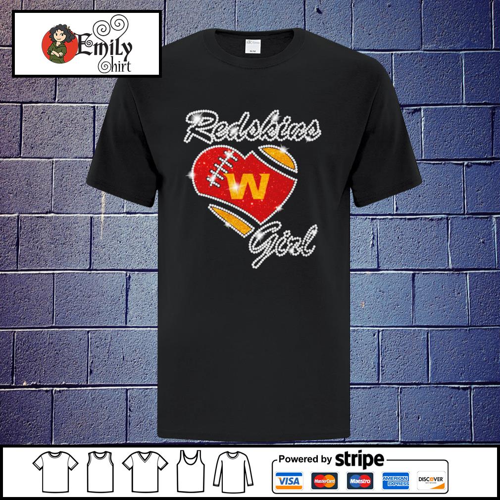 Always The Washington Redskins Girl T-Shirt – Best Funny Store