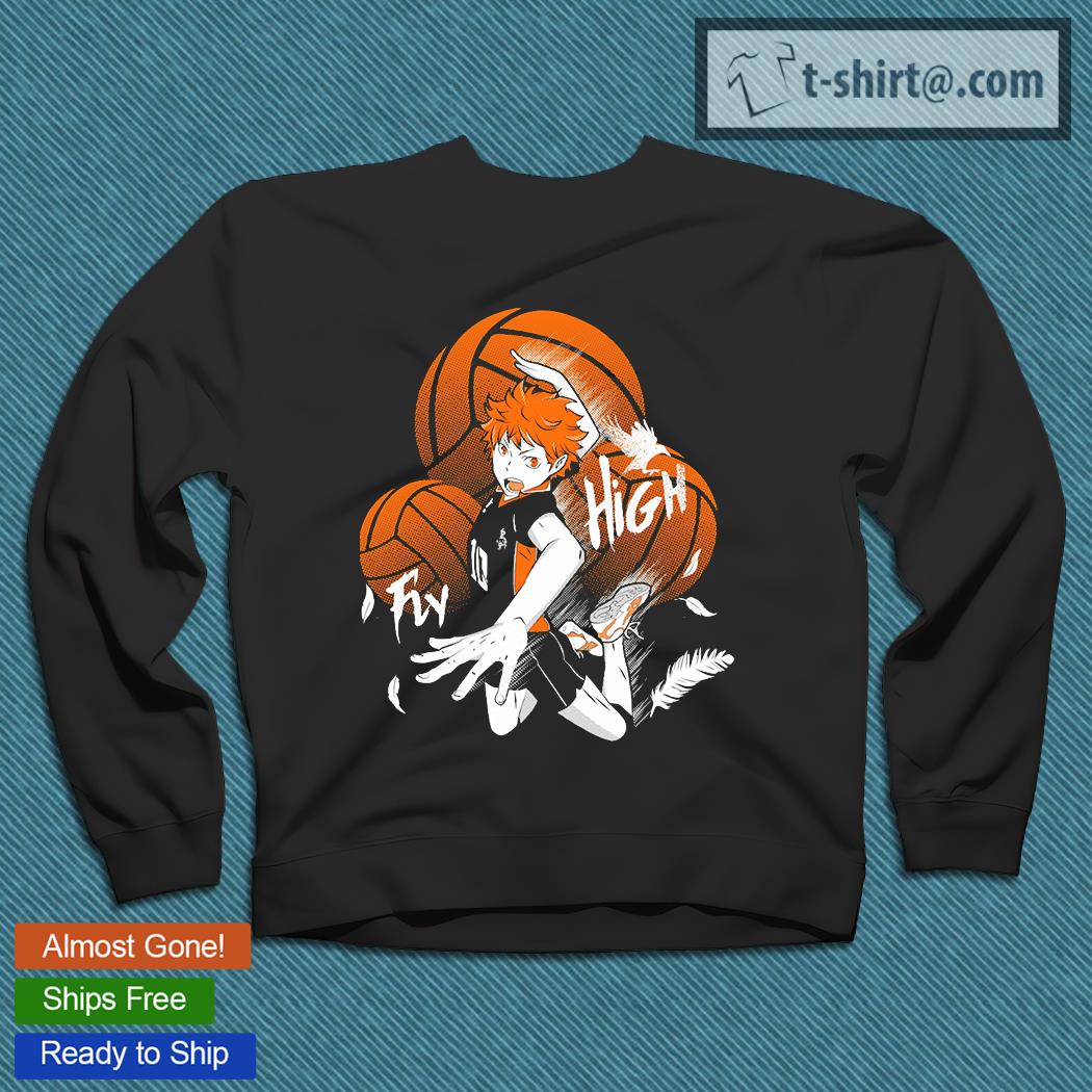 haikyuu fly t shirt