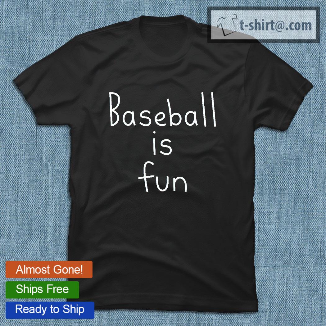 Brett Phillips' Baseball is fun shirt, hoodie, sweater, long