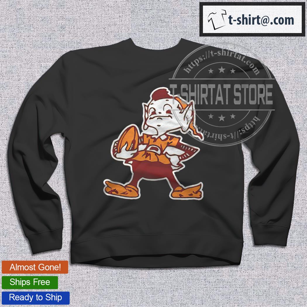 Cleveland Browns Brownie Elf logo T-shirt – Emilytees – Shop