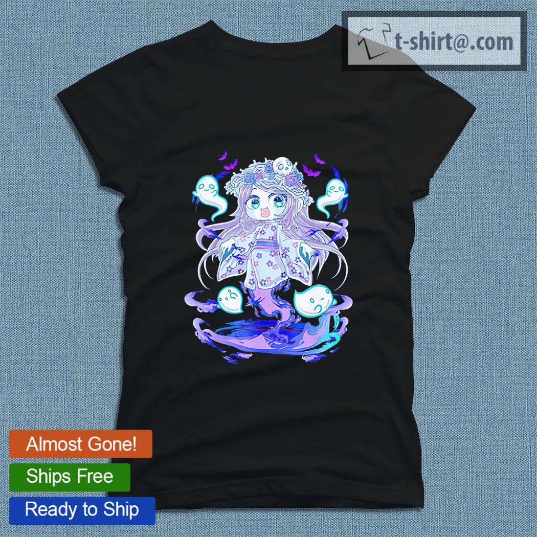 Ghost Pirate Skull T-Shirt (Ladies)