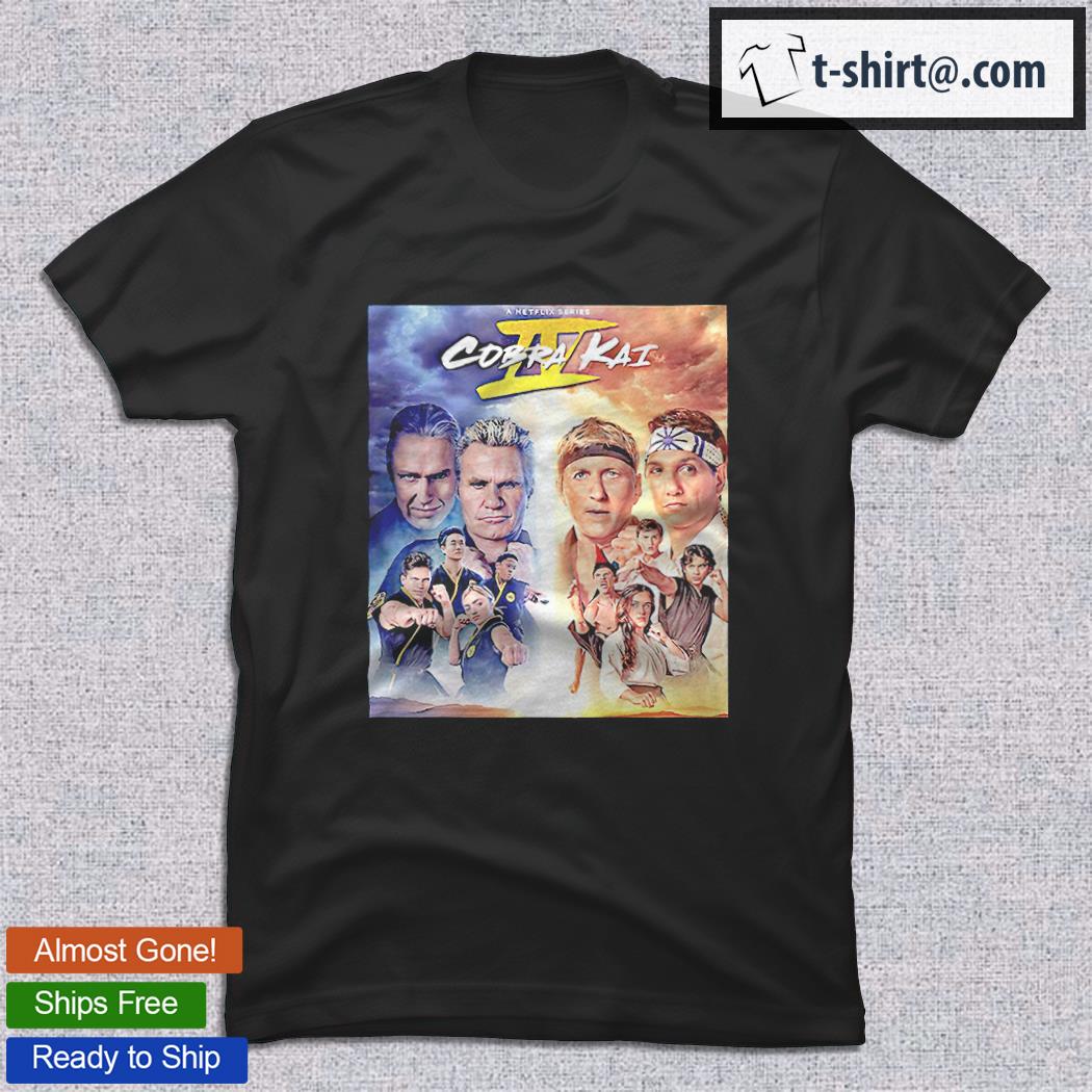 Cobra Kai season 4 poster T shirt Emilytees Shop trending