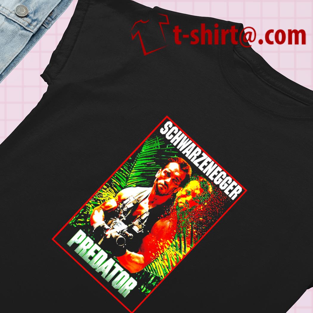 Arnold Schwarzenegger Predator Movie T Shirt 