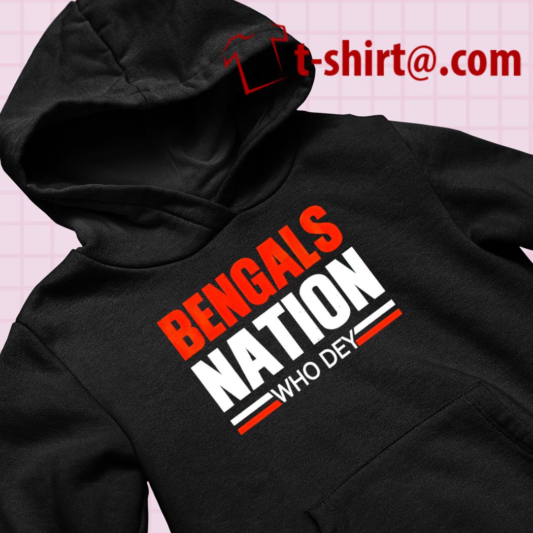 Bengals nation who dey T-shirt – Emilytees – Shop trending shirts