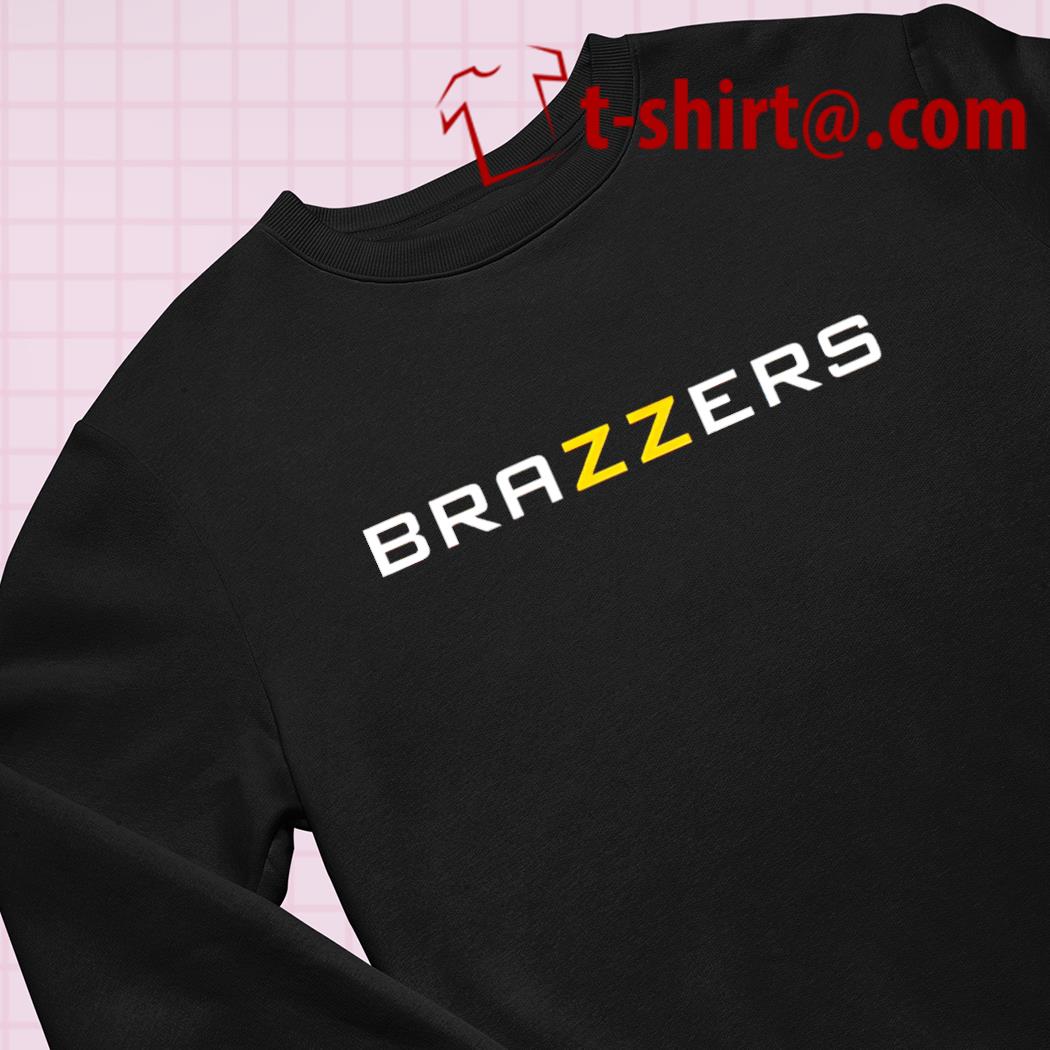 BRAZZER LOGO LONG SLEEVES T SHIRT Black All Size 