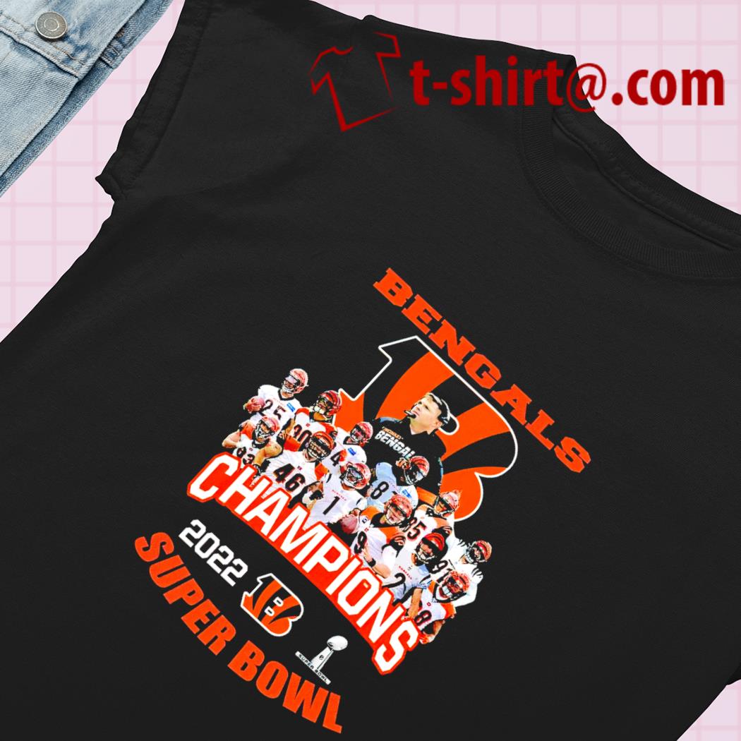 Cincinnati Bengals Super Bowl Champion 2022 T-shirt – Emilytees