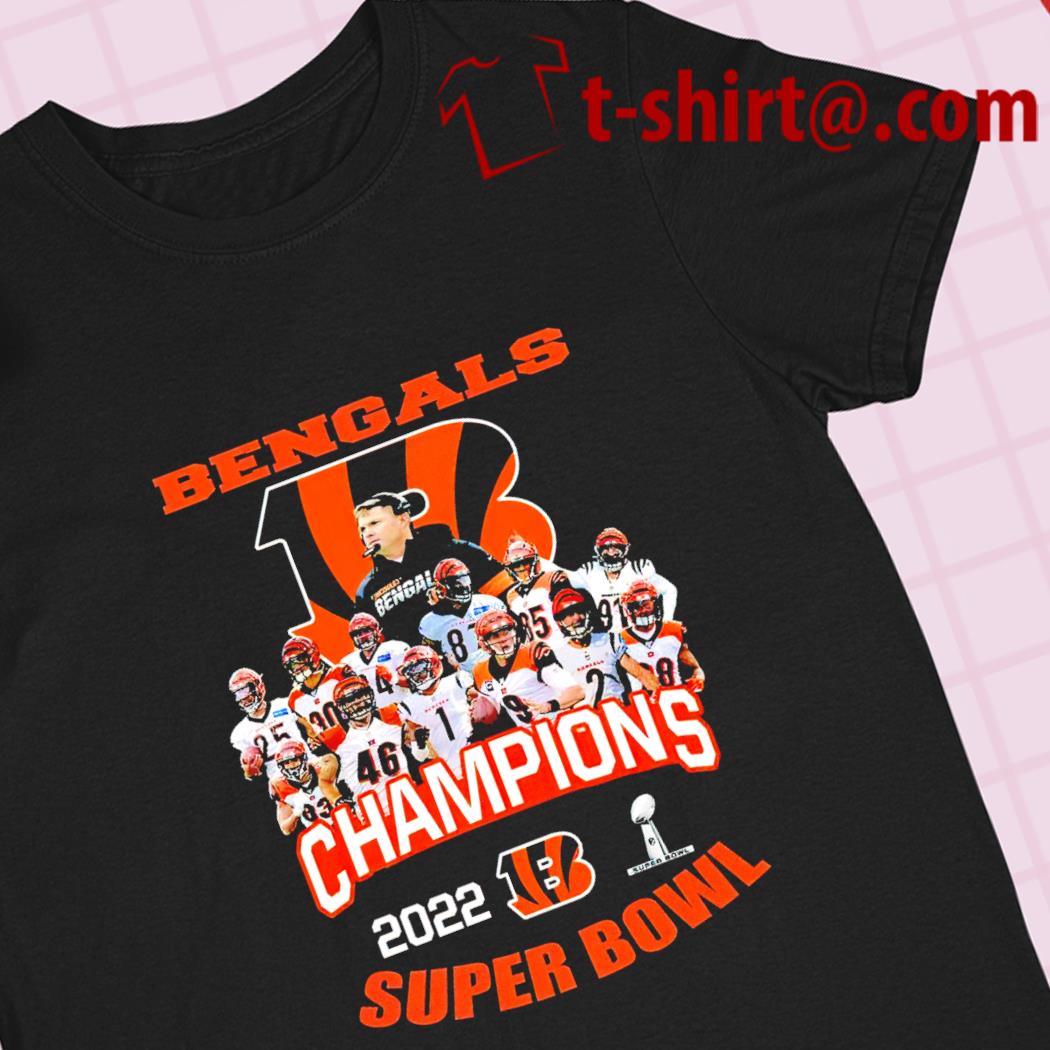 Cincinnati Bengals Super Bowl Champion 2022 T-shirt – Emilytees – Shop  trending shirts in the USA – Emilytees Fashion LLC – Store   Collection Home Page Sports & Pop-culture Tee