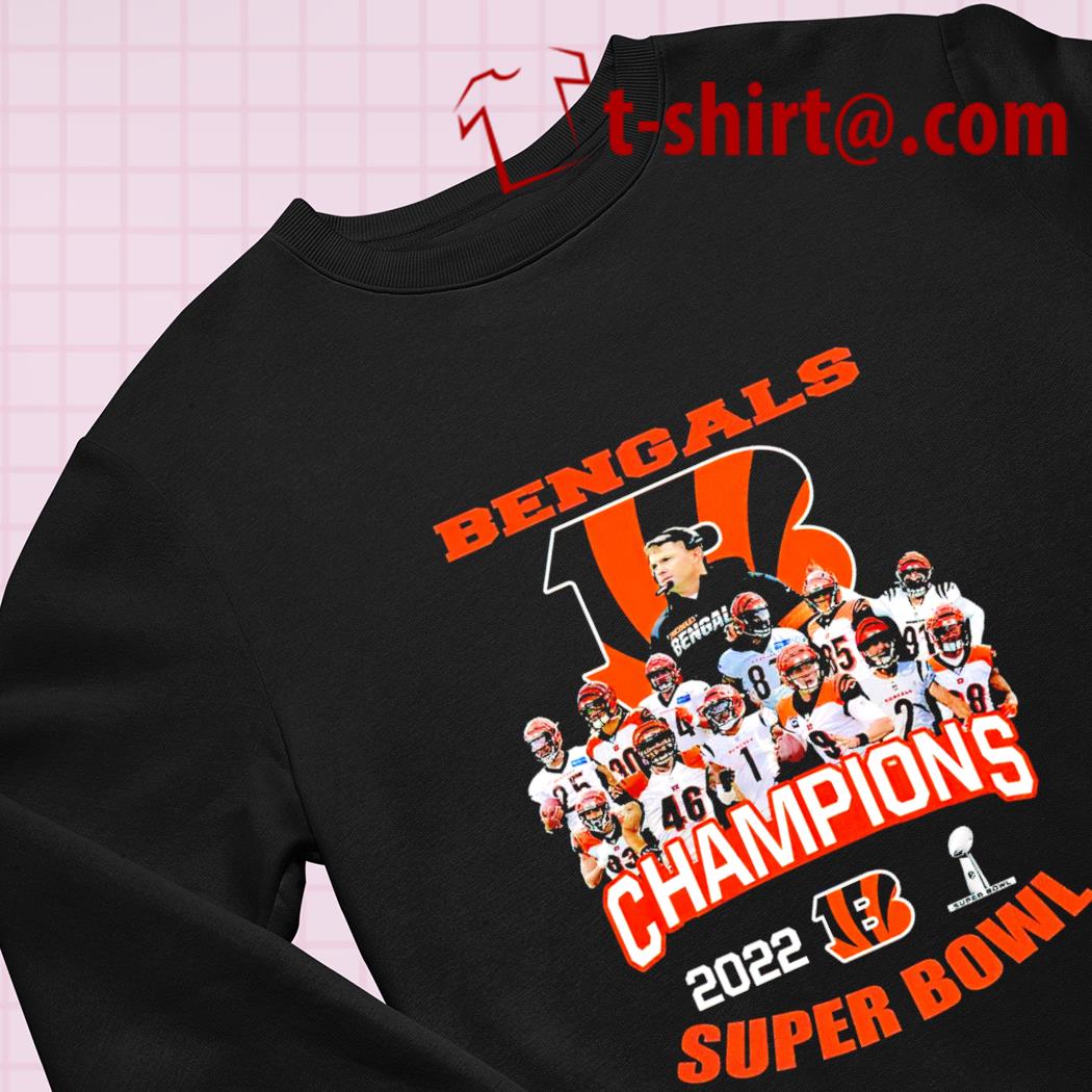 Cincinnati Bengals Tiger Super Bowl 2022 Champs T Shirt in 2023