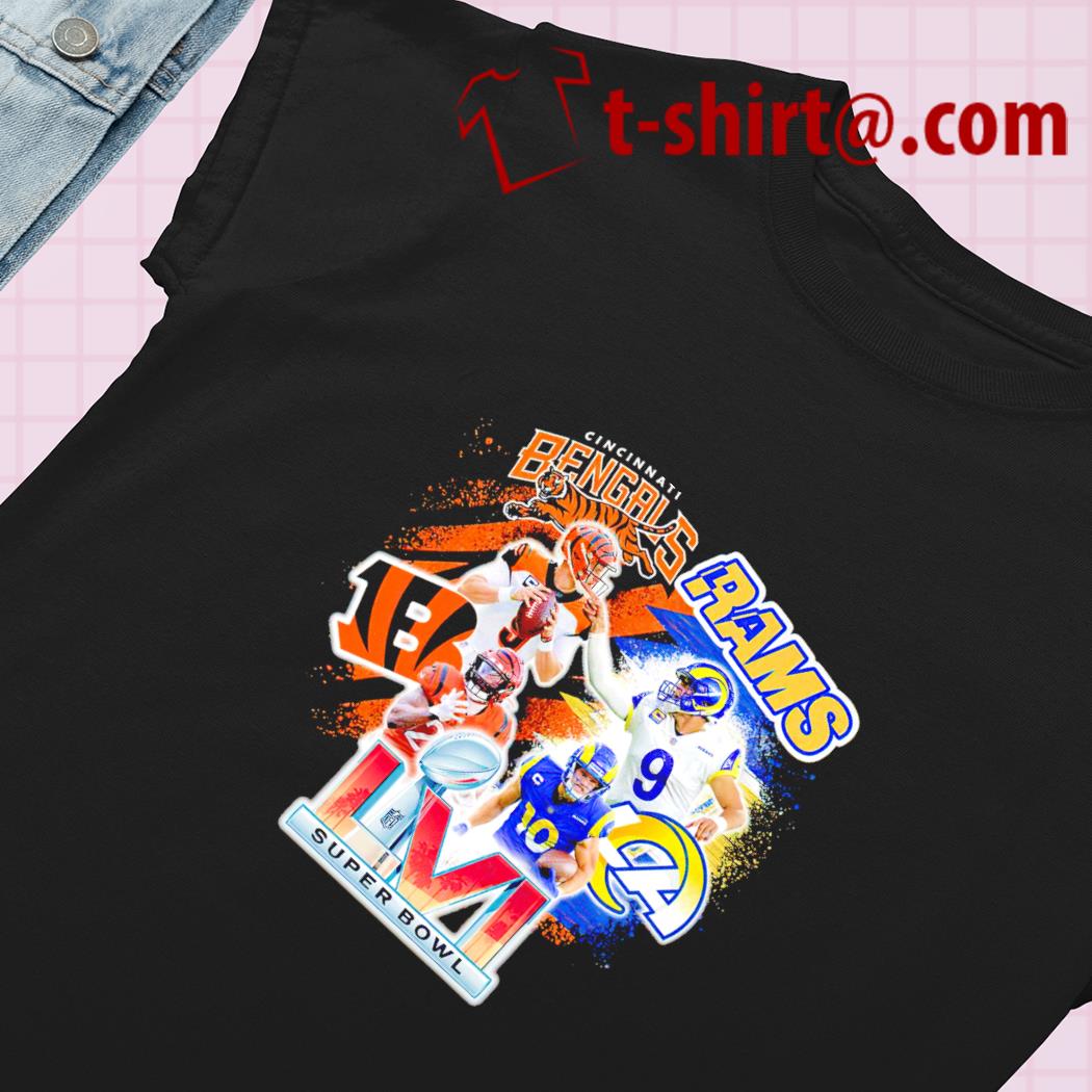 Cincinnati Bengals Vs Los Angeles Rams LVI Super Bowl 2022 T-Shirt, hoodie,  sweater, long sleeve and tank top