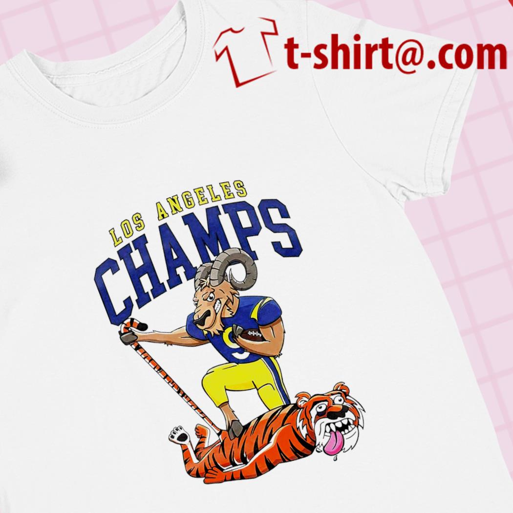 Los Angeles Champs Los Angeles Rams knock down Cincinnati Bengals funny  football T-shirt – Emilytees – Shop trending shirts in the USA – Emilytees  Fashion LLC – Store  Collection Home Page