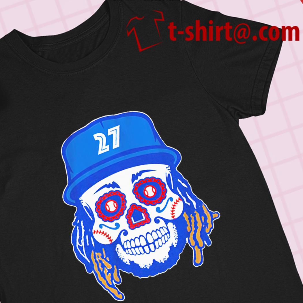 Vladimir Guerrero Jr. Sugar Skull logo T-shirt – Emilytees
