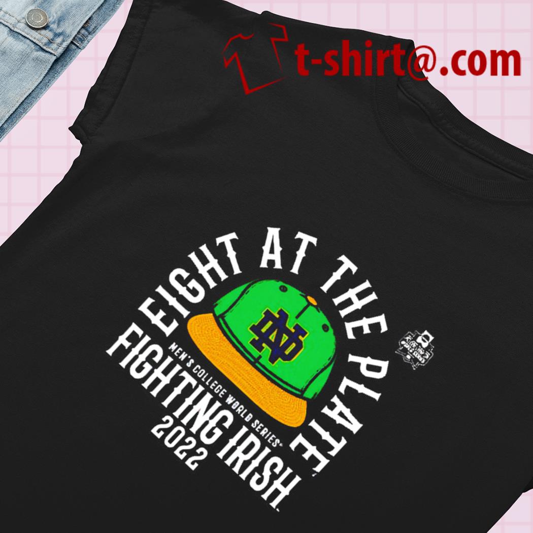 Notre Dame Fighting Irish Baseball Eight At The Plate Men's College World  Series Fighting Irish 2022 logo T-shirt – Emilytees – Shop trending shirts  in the USA – Emilytees Fashion LLC –