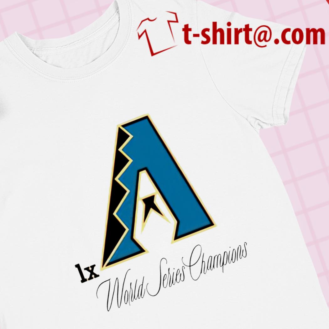 Arizona Diamondbacks 1x world series champions 2022 T-shirt