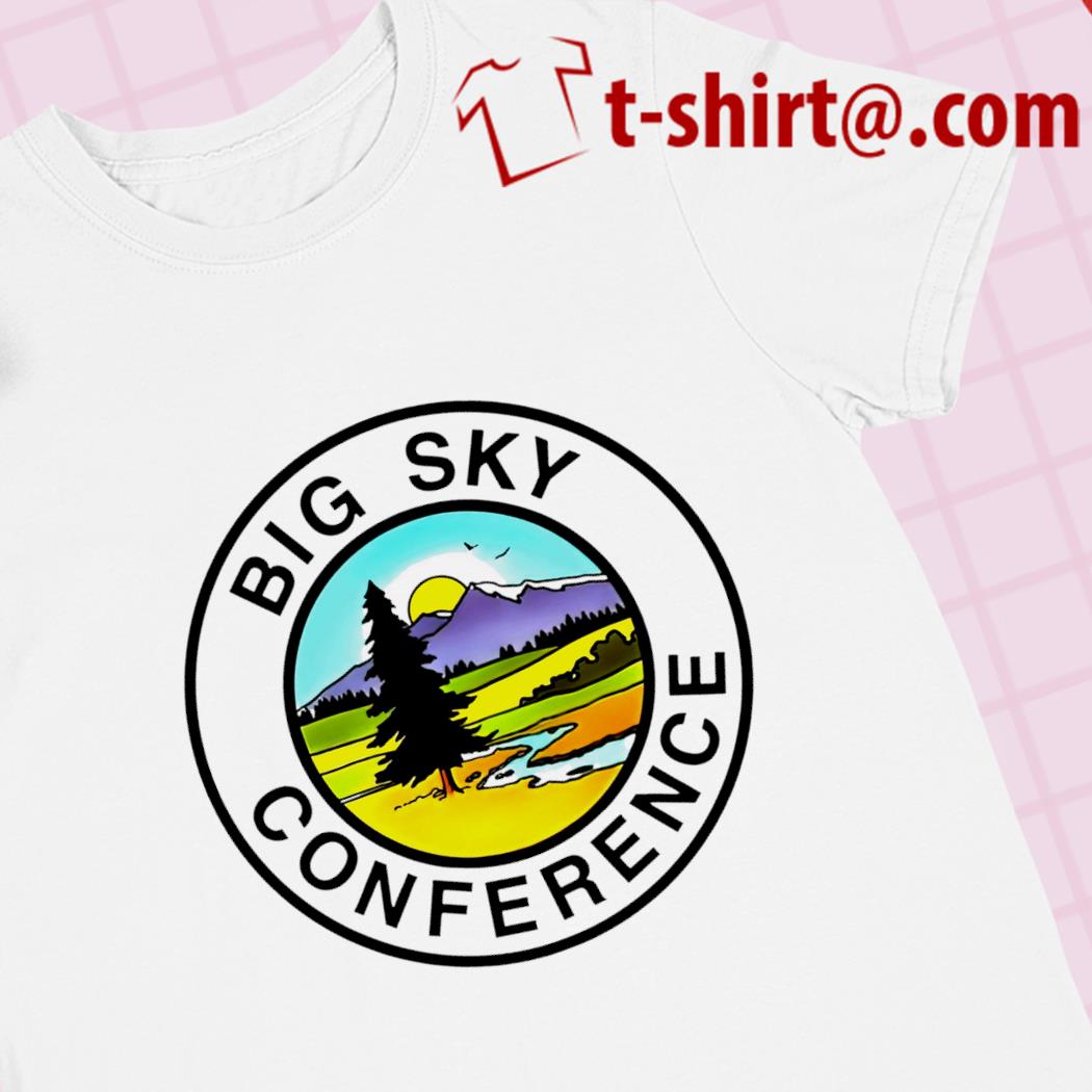 Big Sky Conference circle logo 2022 T-shirt