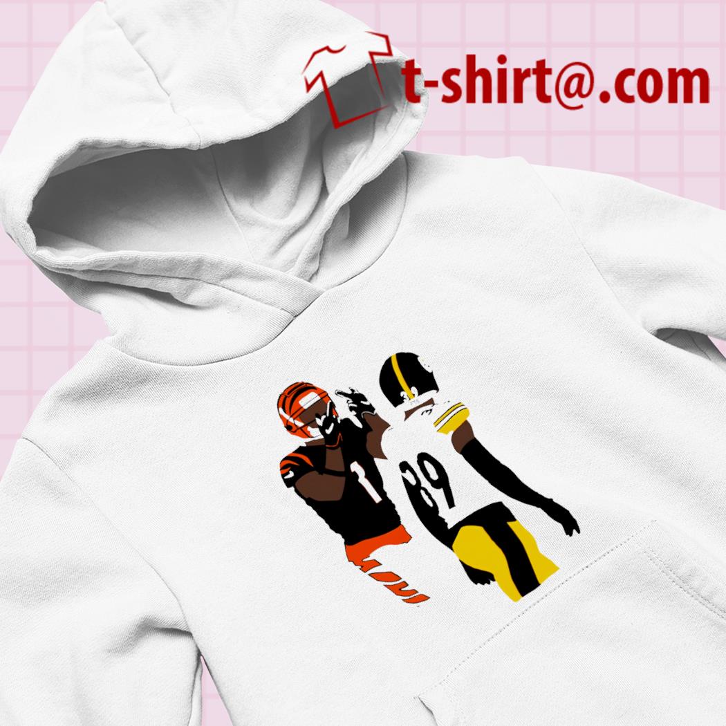 Ja'Marr Chase Fuck Minkah Fitzpatrick T Shirt Orange - Snowshirt