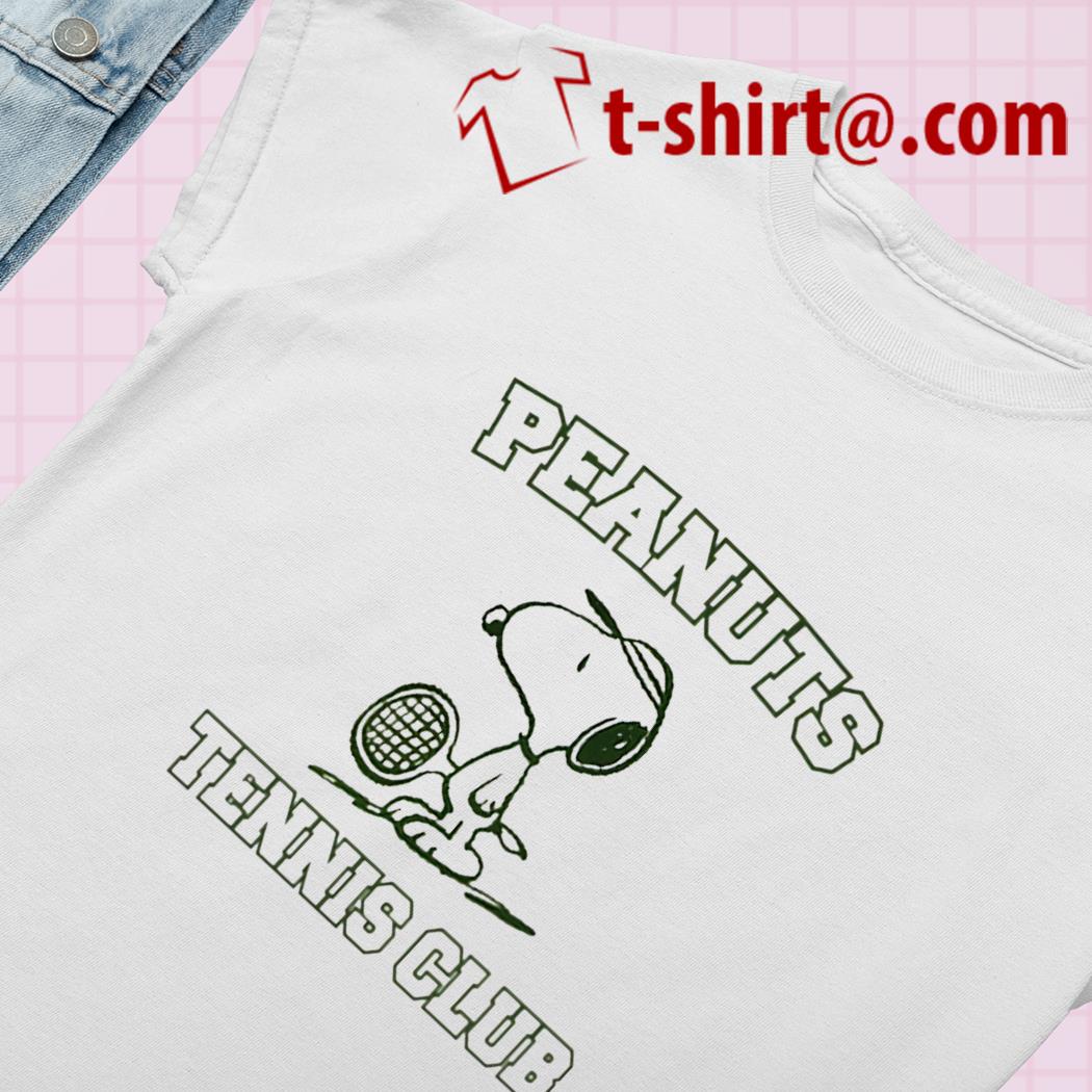 Peanuts Snoopy Peanuts tennis club funny T-shirt – Emilytees