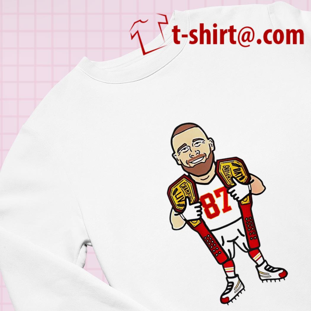 Travis Kelce 87 Heart Valentine-Kansas City Chiefs Shirt - Ingenious Gifts  Your Whole Family