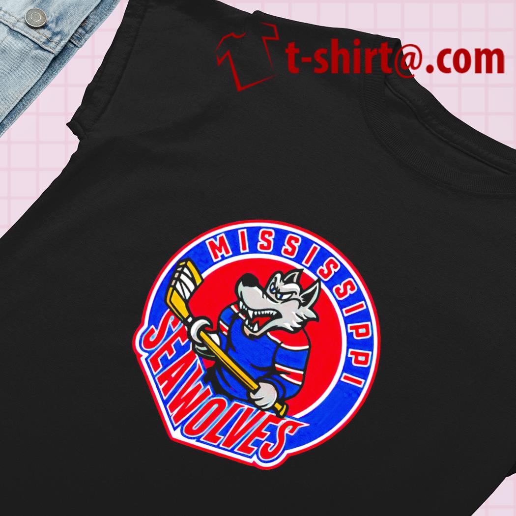 Mississippi Sea Wolves hockey logo 2023 T-shirt – Emilytees – Shop