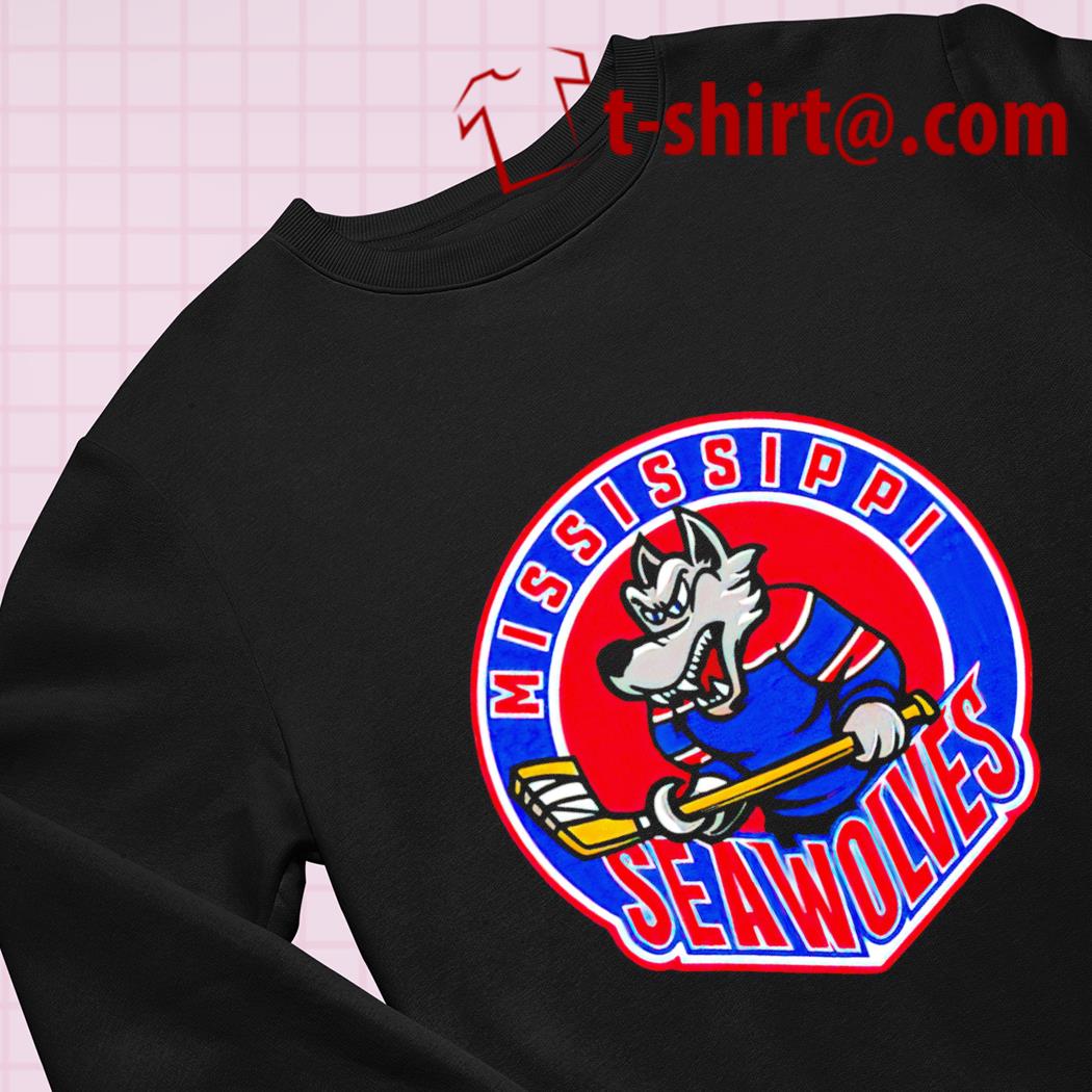 Mississippi Sea Wolves hockey logo 2023 T-shirt – Emilytees – Shop