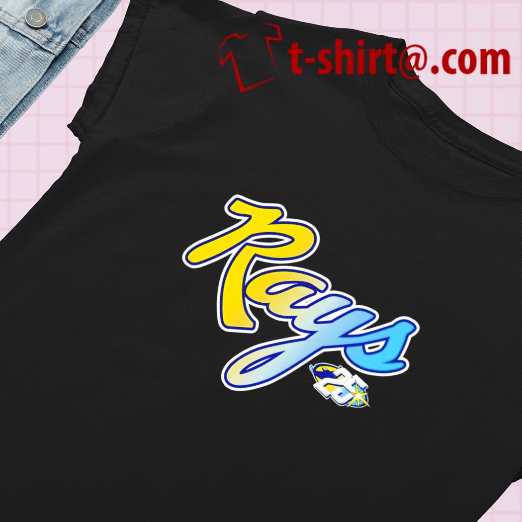 Tampa Bay Rays 25th anniversary logo T-shirt – Emilytees – Shop