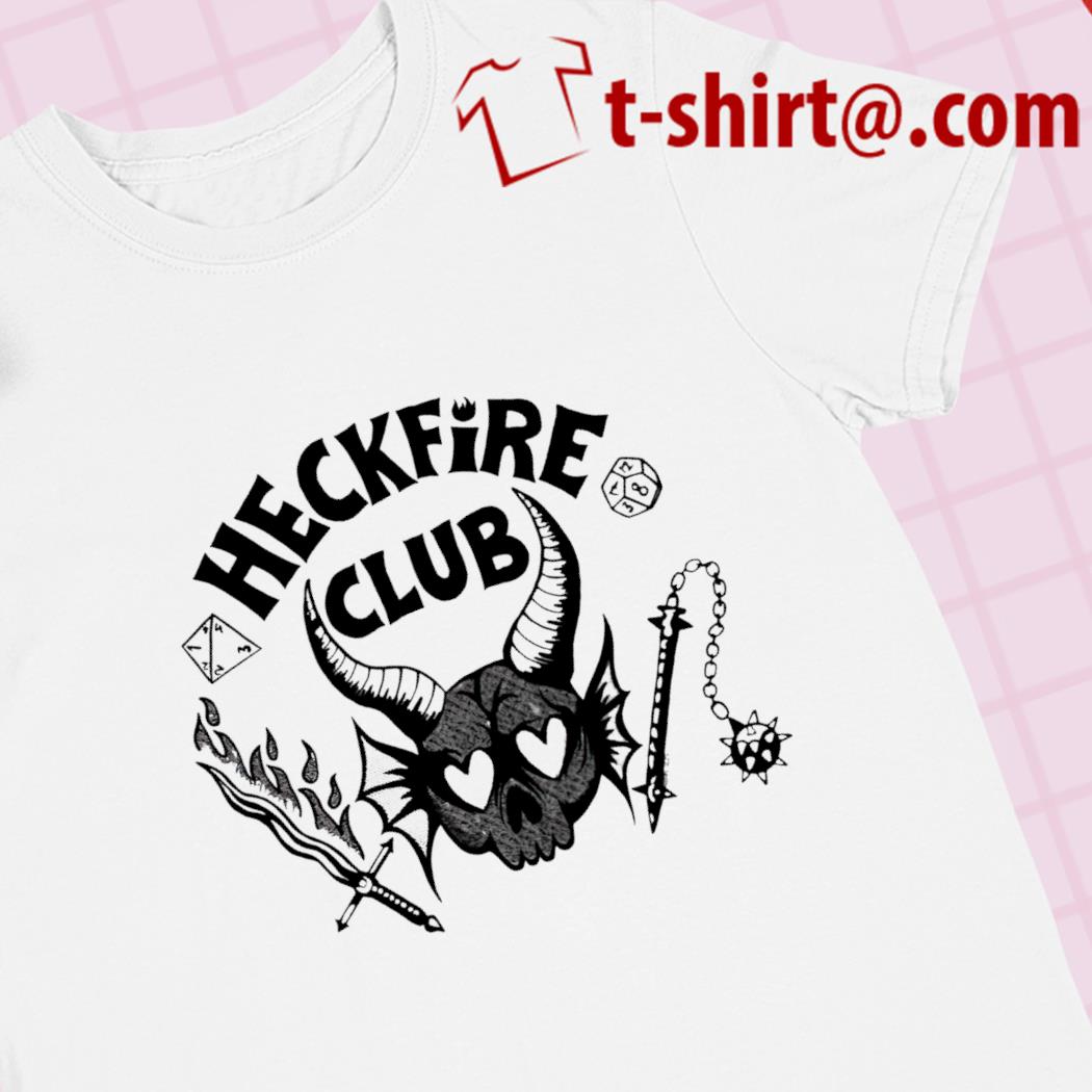 Heckfire Club funny logo 2023 T-shirt