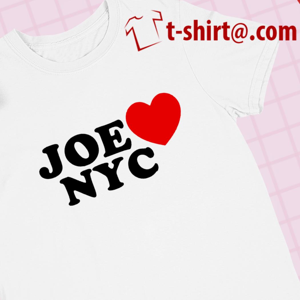 Joe love Nyc heart 2023 T-shirt