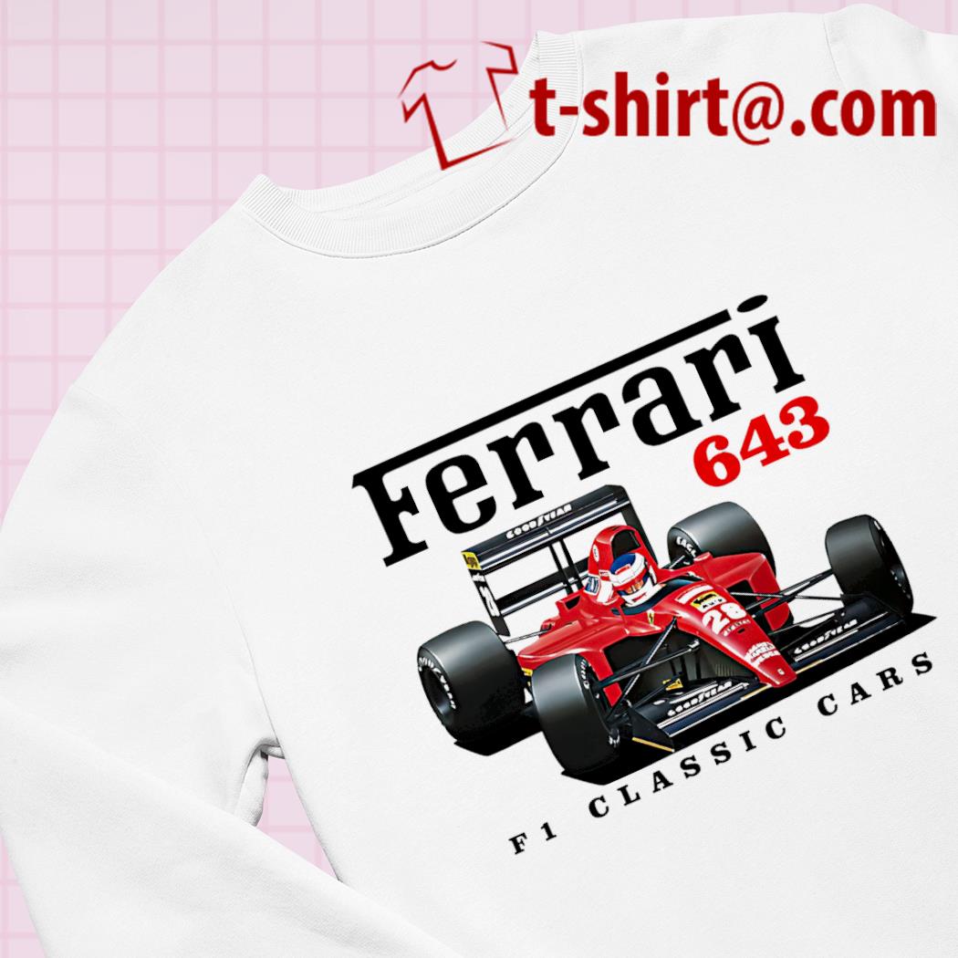 Ferrari 643 F1 classic cars 2023 T-shirt – Emilytees – Shop trending shirts  in the USA – Emilytees Fashion LLC – Store  Collection Home  Page Sports & Pop-culture Tee