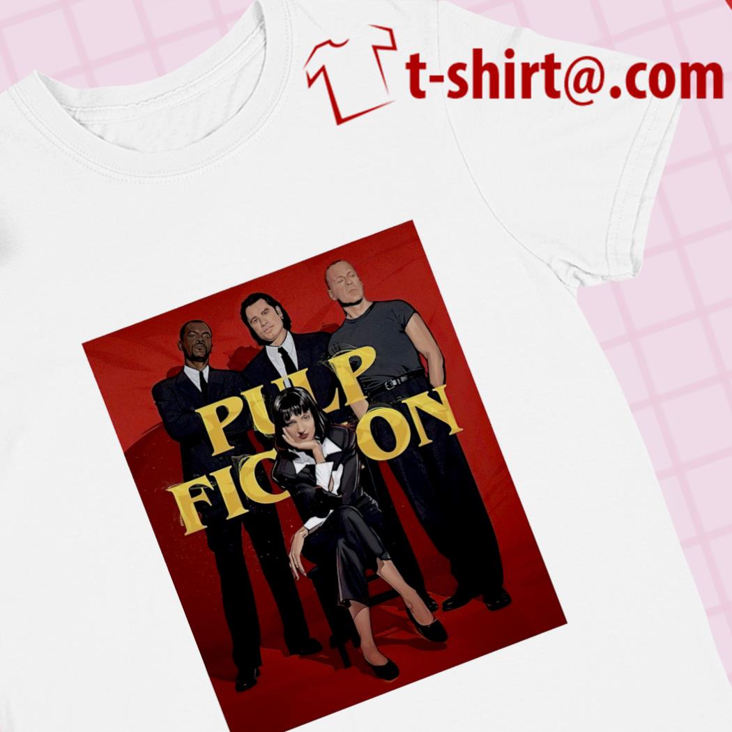 Pulp fiction t discount shirt mia wallace