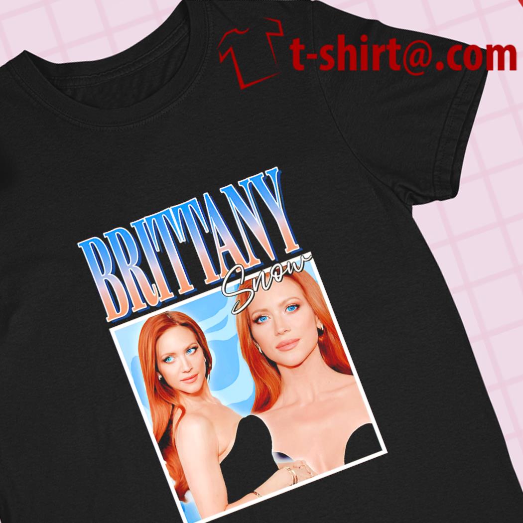 Brittany Snow signature 2023 T-shirt