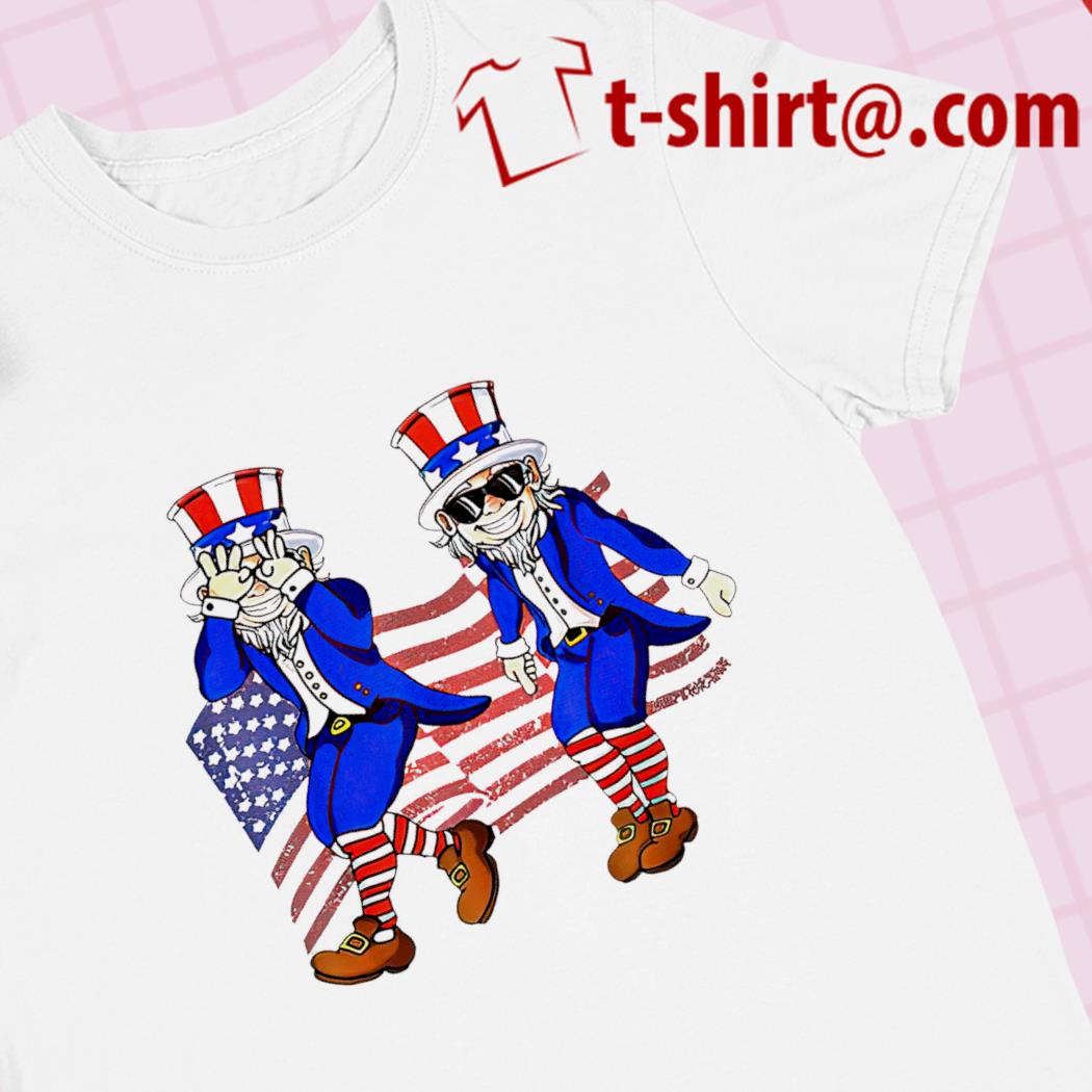 Independence Day uncle Sam Griddy dance funny 4th of July T-shirt