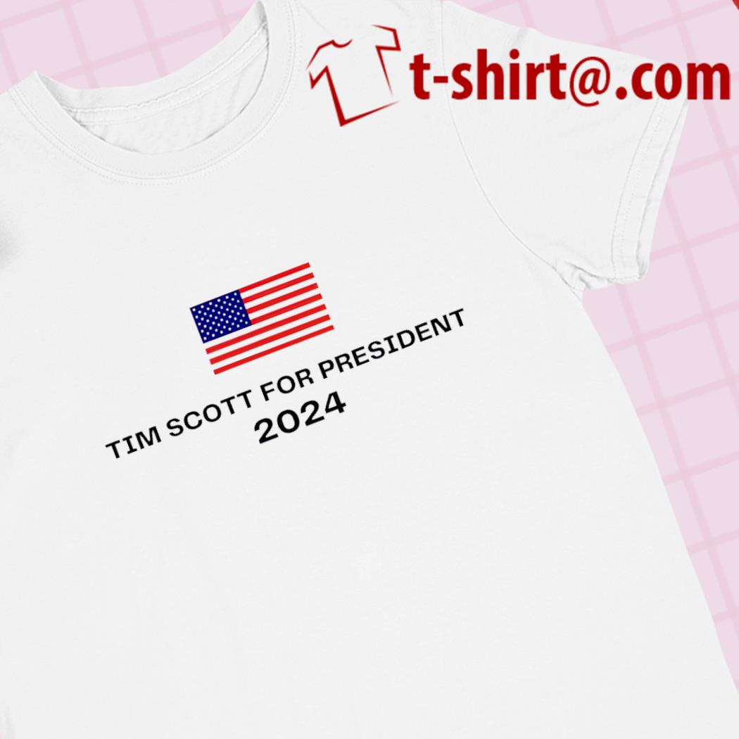 Tim Scott for president 2024 presidential election T-shirt