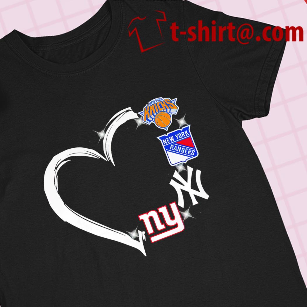 Original New York Team Sports Ny Knicks Ny Rangers Ny Giants And Ny Mets T- shirt,Sweater, Hoodie, And Long Sleeved, Ladies, Tank Top