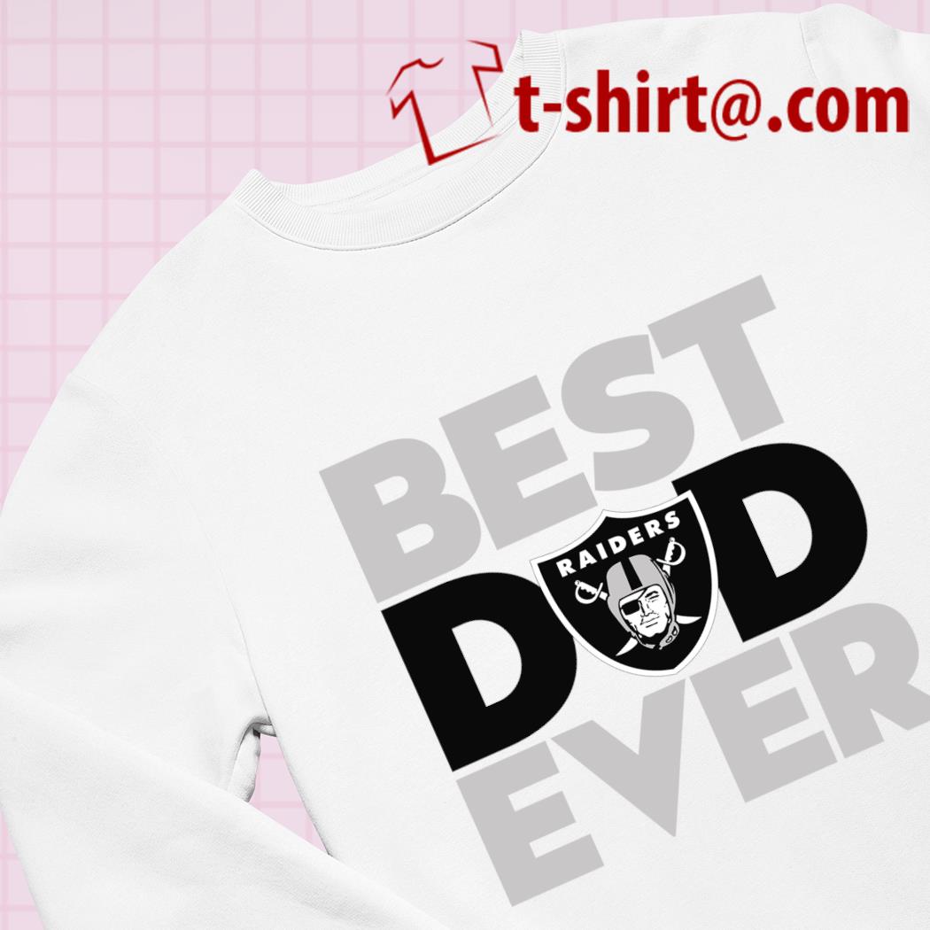 Funny best dad ever NFL Las Vegas Raiders logo 2023 T-shirt – Emilytees –  Shop trending shirts in the USA – Emilytees Fashion LLC – Store   Collection Home Page Sports 