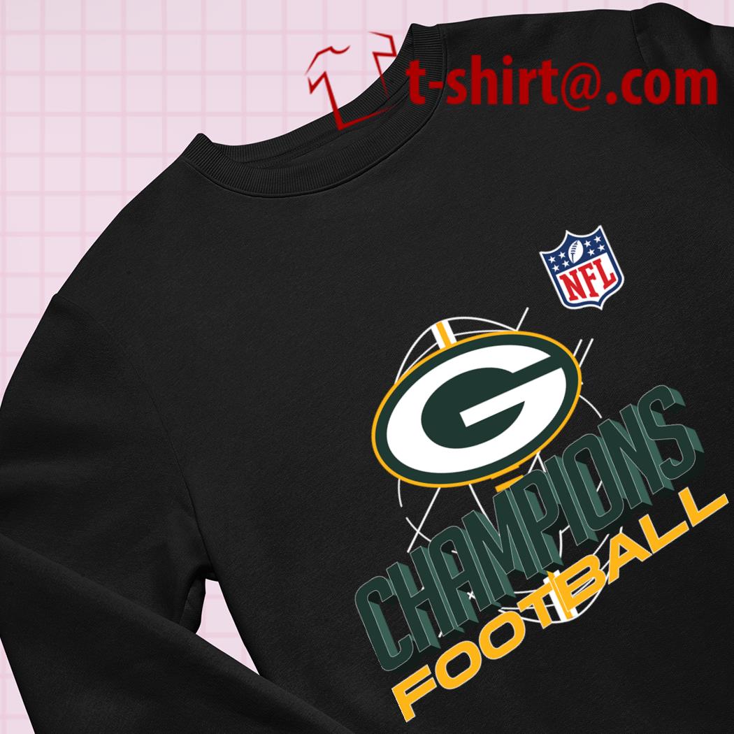 Funny green Bay Packers NFL Champions football logo T-shirt