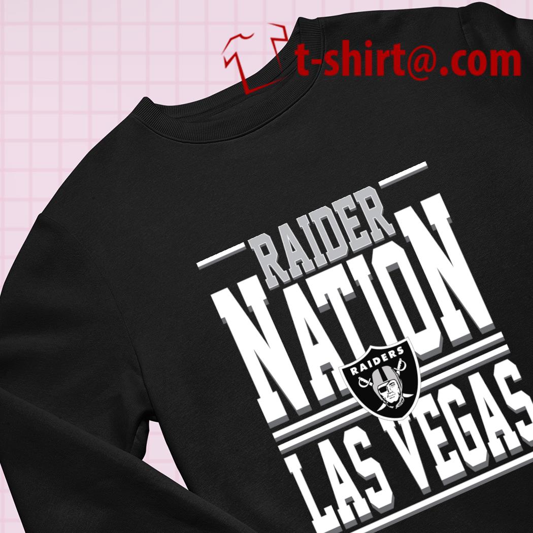 Las Vegas Raiders Classic Logo Crew Sweatshirt - Womens