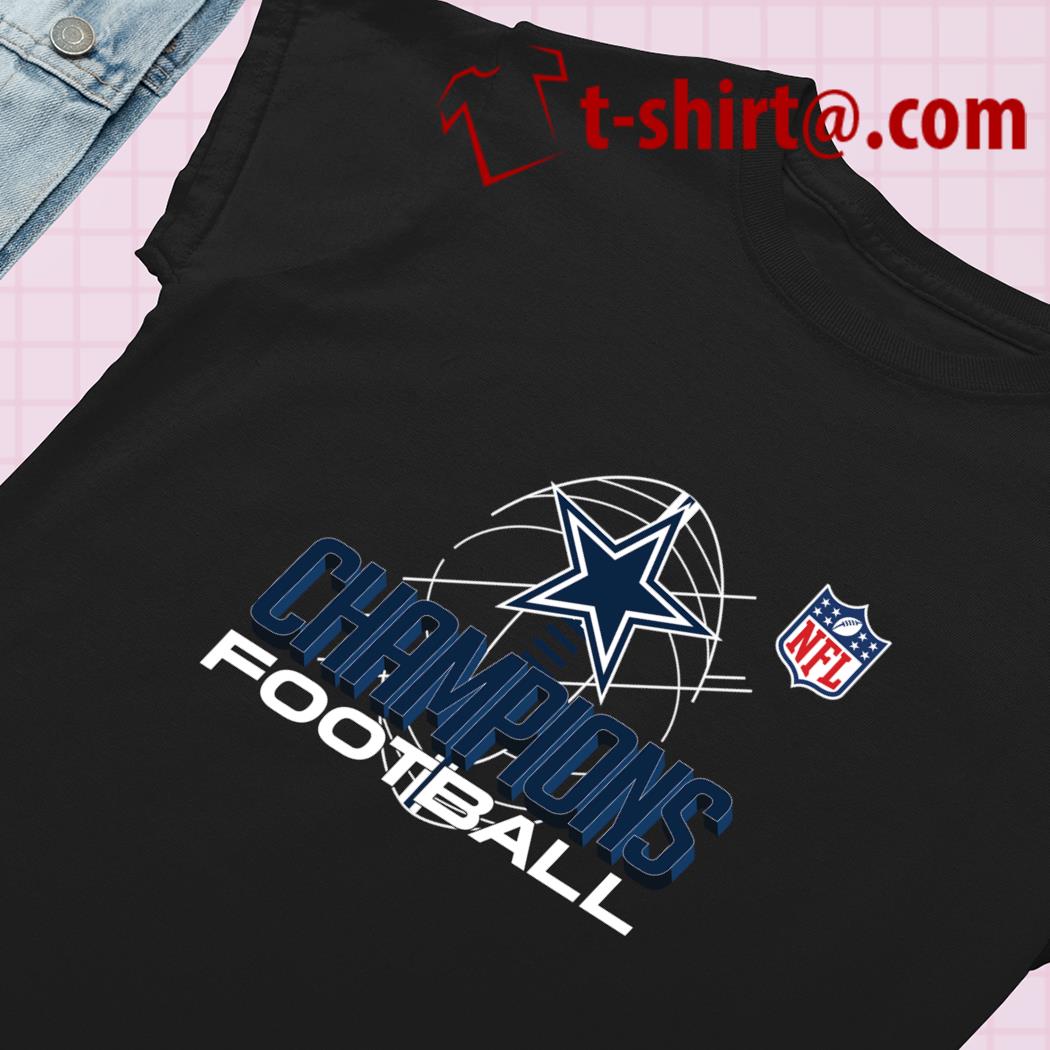 Premium dallas Cowboys NFL Champions football logo T-shirt