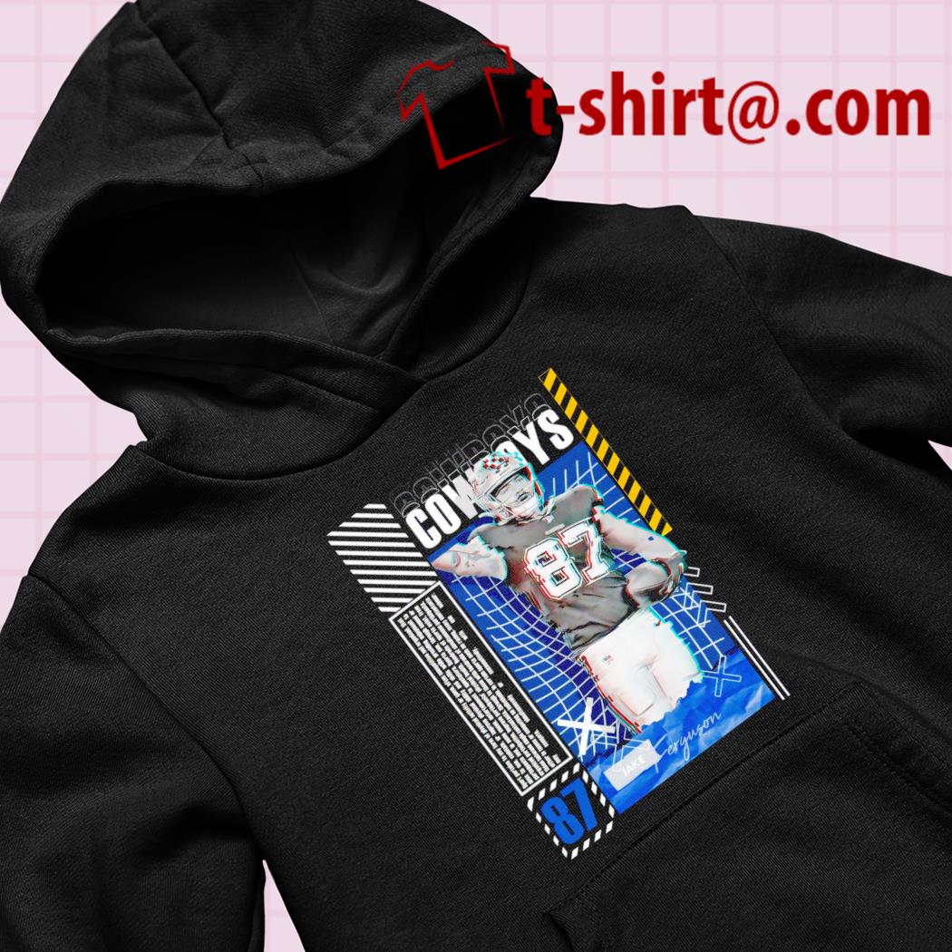 Dallas Cowboys football 87 Jake Ferguson player pose Us gift shirt, hoodie,  sweater, long sleeve and tank top