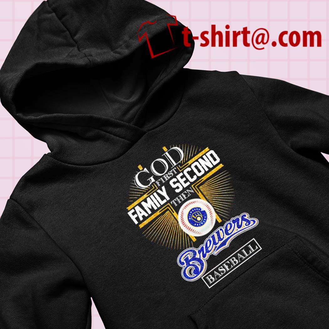 God First Family Second Then New York Giants Long Sleeve T Shirt