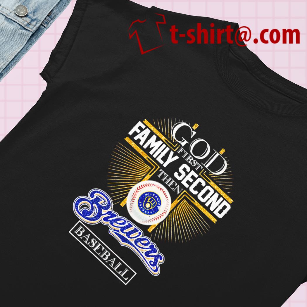 God First Family Second Then New York Giants Long Sleeve T Shirt