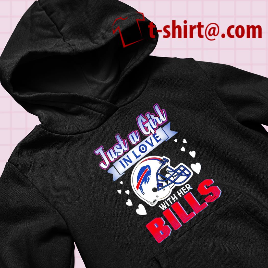 Original just a girl in love with her Bills helmet Buffalo Bills