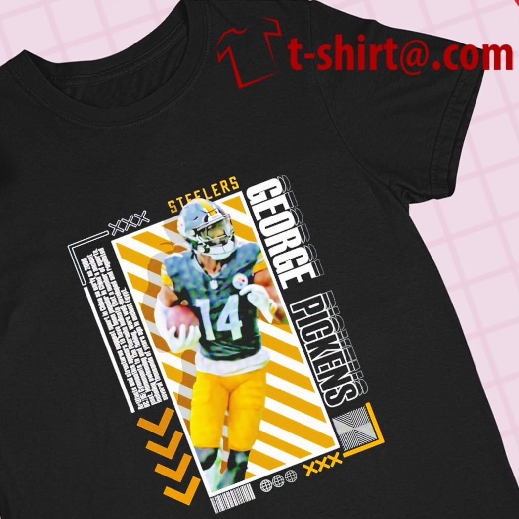 George Pickens Shirt, Pittsburgh Football Men's Cotton T-Shirt