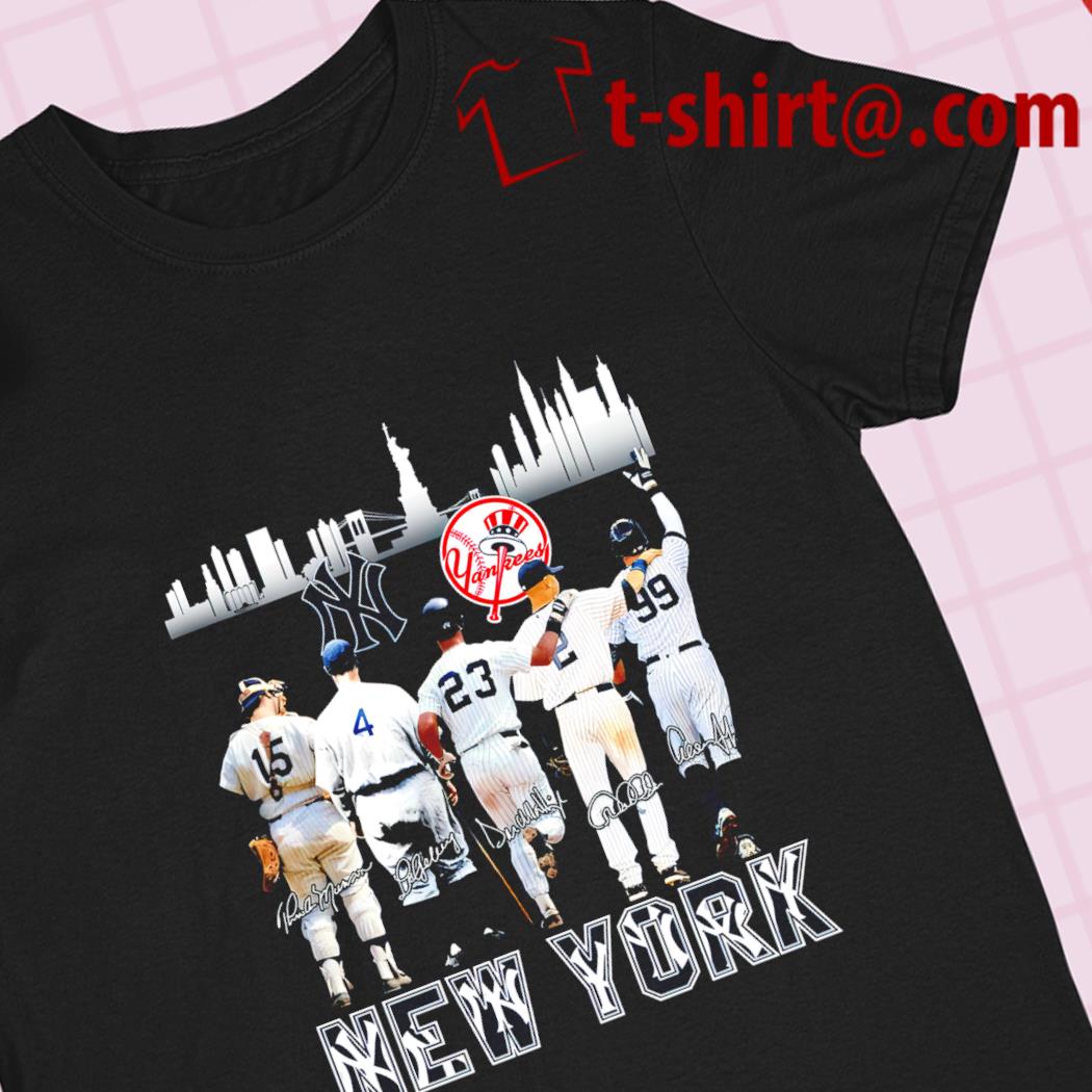 Nice new York Yankees legends signatures city skyline baseball poster sport  shirt – Emilytees – Shop trending shirts in the USA – Emilytees Fashion LLC  – Store  Collection Home Page Sports
