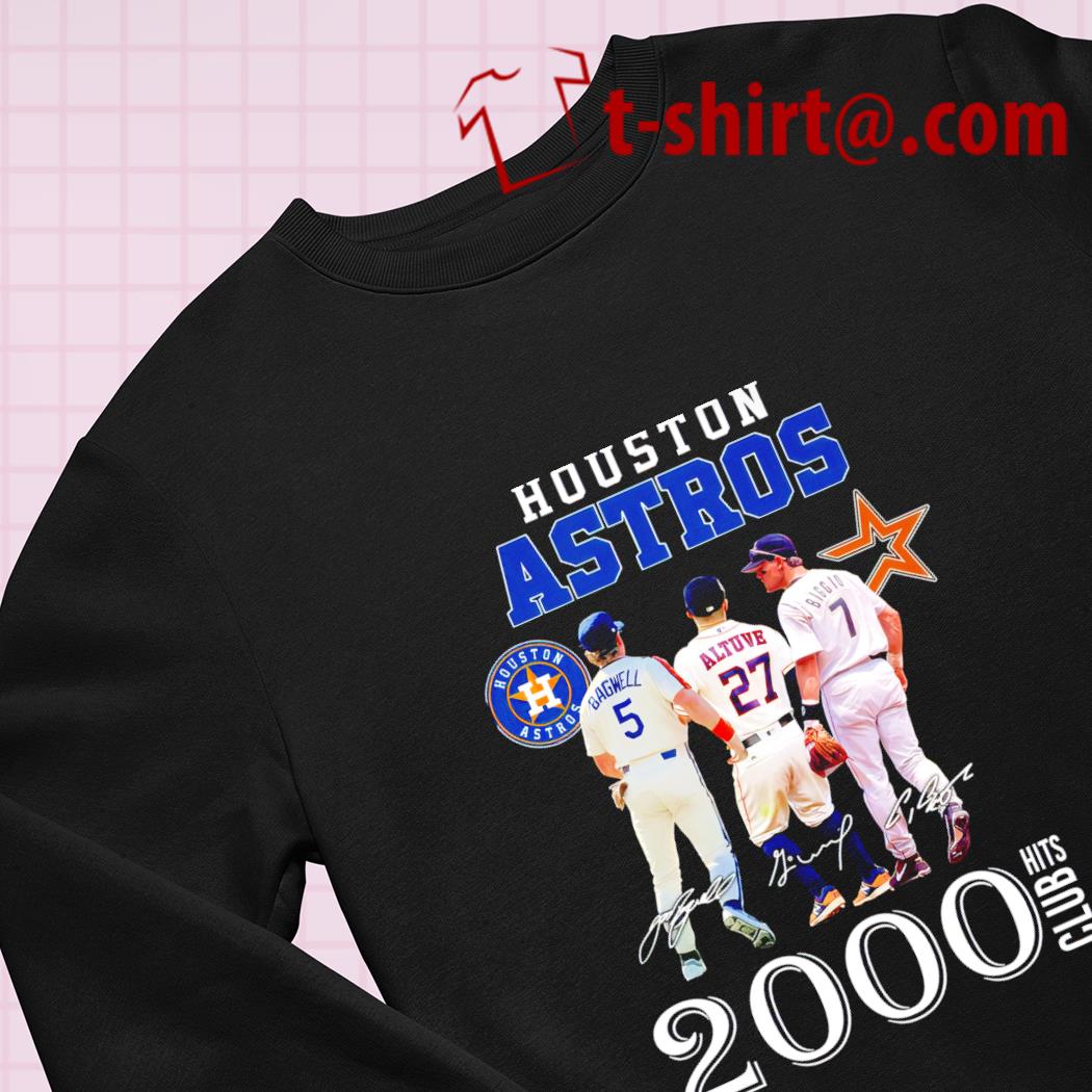 Houston Astros Shirt Bagwell Altuve Biggio For The H Astros Gift