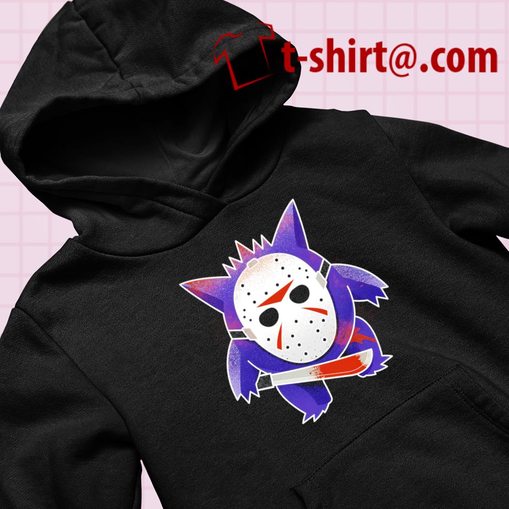 Nice pokemon Gengar Jason Voorhees Friday the 13th parody funny shirt –  Emilytees – Shop trending shirts in the USA – Emilytees Fashion LLC – Store  Emilytees.com Collection Home Page Sports &